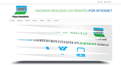 Desktop Screenshot of plazaganadera.com