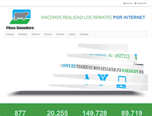 Tablet Screenshot of plazaganadera.com